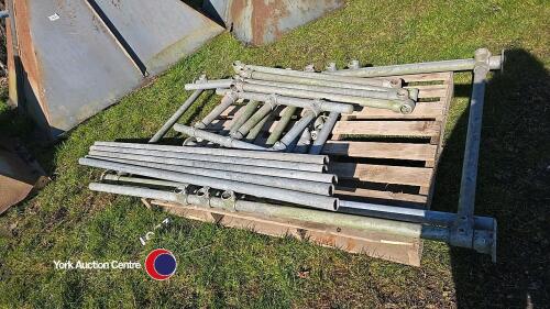 Pallet of scaffolding