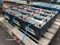 12 x 12v leisure batteries - 2
