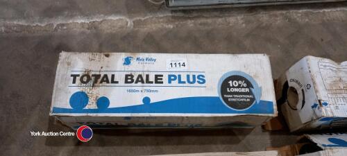 Mole Valley total bale plus plastic wrap