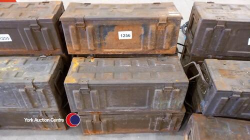 5 x Army ammunition boxes