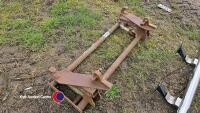 Euro tractor loader headstock/conversion plate - 3