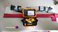 Brand new construction dumpy level c/w tripod and staff - 2