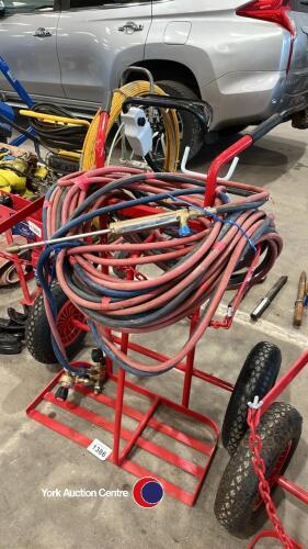 Borning trolley and pipes, new
