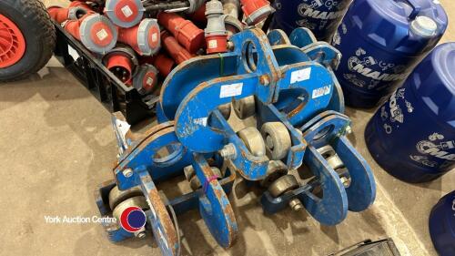 4 x beam clamps