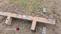 Landrover series rear crossmember unused