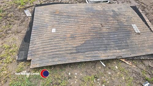 Rubber matting ex horse box