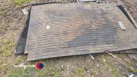 Rubber matting ex horse box