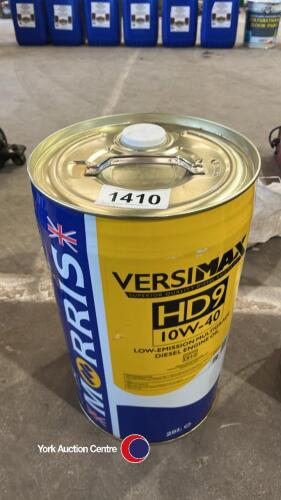 Morris Versimax 10w/40 engine oil, sealed drum