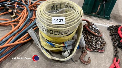 4 x 3000kg lifting straps