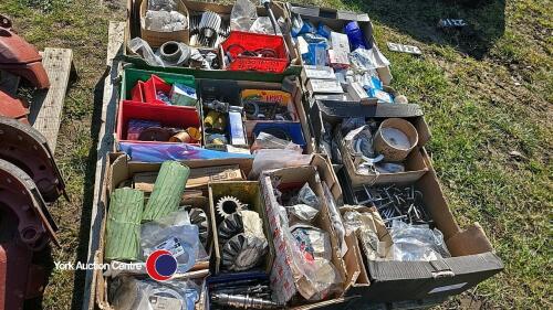 Pallet of lorry bus spares
