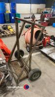 Gas cylinder trolley/barrow