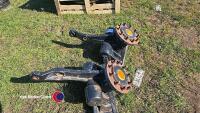 2 x New Holland combine rear axle steering hubs - 2