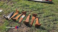 Unused power harrow tines - 2