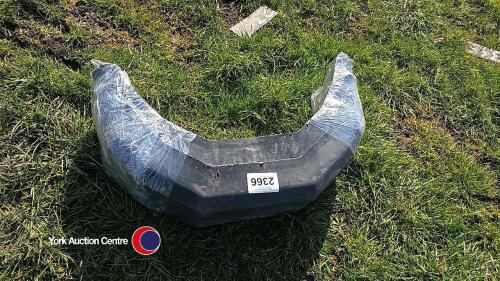 Pair of trailer mudguards