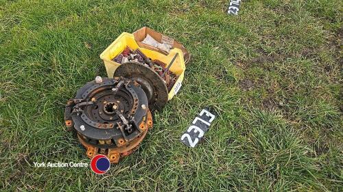2 x MF 35 clutches live drive and box springs and parts