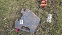 MF front weights for 290/295