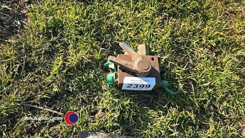 Ransome plough turn over valve
