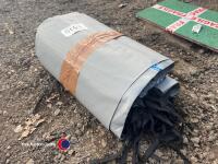 10 x brand new sandbags, grey with blue wear strip - 2