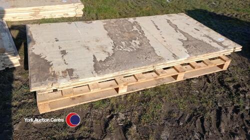 8 x sheets of plywood