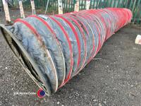 Grey with red binding 5m anti-slip tunnel