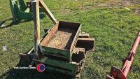 Set of front tractor weights