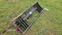 Eurohead stock with hydraulic catch