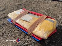 3 x unused velcro sandbags for tunnels in yellow, red and blue - 2
