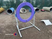 Soft breakaway tyre in blue