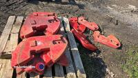 Set of tractor weights