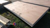 10 x Eucalytus core plywood sheet (2440x1220x12mm) - new - 2