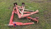 4 x hydraulic container stands