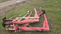 4 x hydraulic container stands - 2