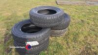 Set of 5 Matador A/T tyres, 265 / 65 / 17