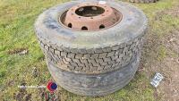 Wagon wheels and tyres