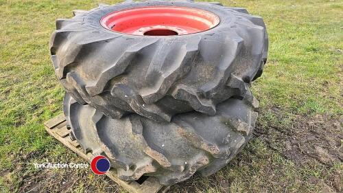 14.9 26 Goodyear Diamond wheels and tyres
