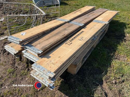 6 x raised beds