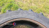13.6R38 tyre and tube, 70% - 3