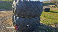 Pair 30.5R32 tyres