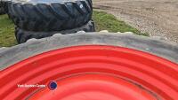 Pair 480-80R42 wheels - 3