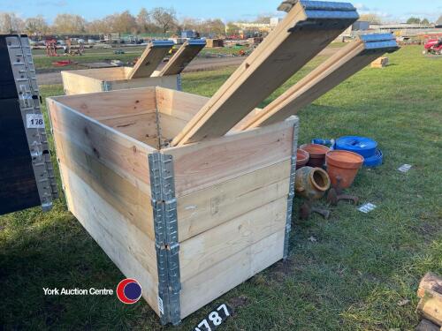 Raised bed boxes