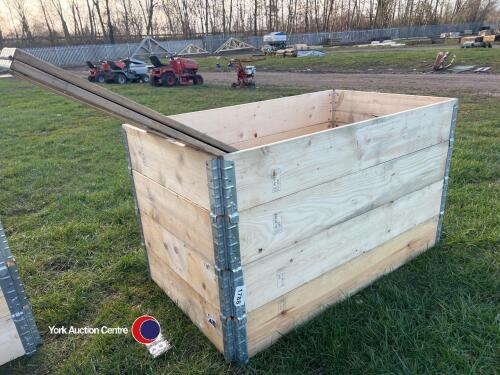 Raised bed boxes