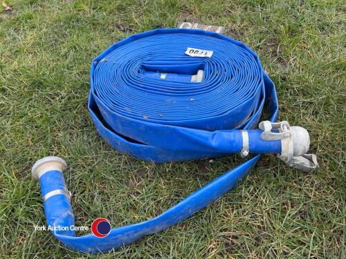 Two inch lay flat pipe