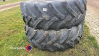 Goodyear 650/85 -38 wheels and tyres fit MF