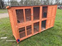 Large 2 level rabbit hutch - 2