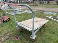 4 wheel garden trolley - 4