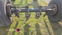 Bpw axle on drum brakes c/w super single wheels and tyres - 2