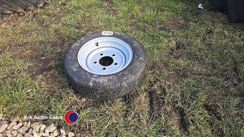 Ifor Williams 3.5T trailer spare wheel