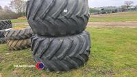 Trelleborg 900/60R32 flotation 12 stud wheels - both good and tubeless - 2