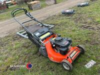 Kubota roller mower c/w collector box, Honda engine - 2