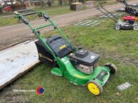 John Deere roller mower with collector box - 2